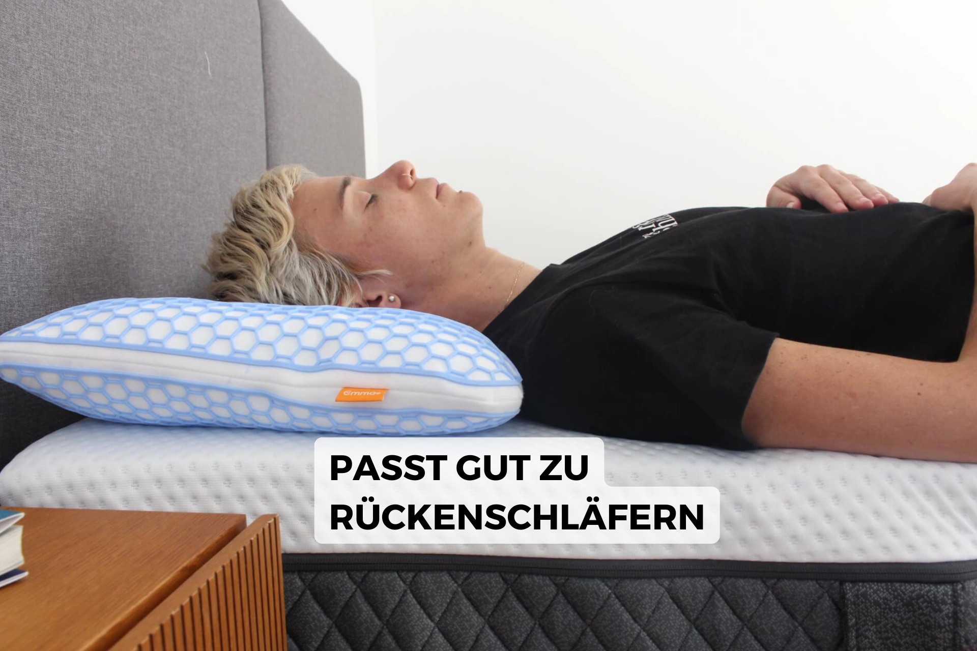 Emma Elite Flauschkissen V2 für Rückenschläfer